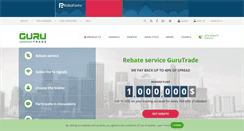 Desktop Screenshot of gurutrade.com